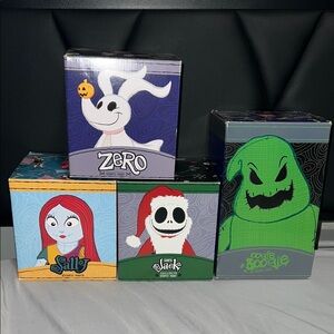 4 NIGHTMARE BEFORE CHRISTMAS SCENTSY SET